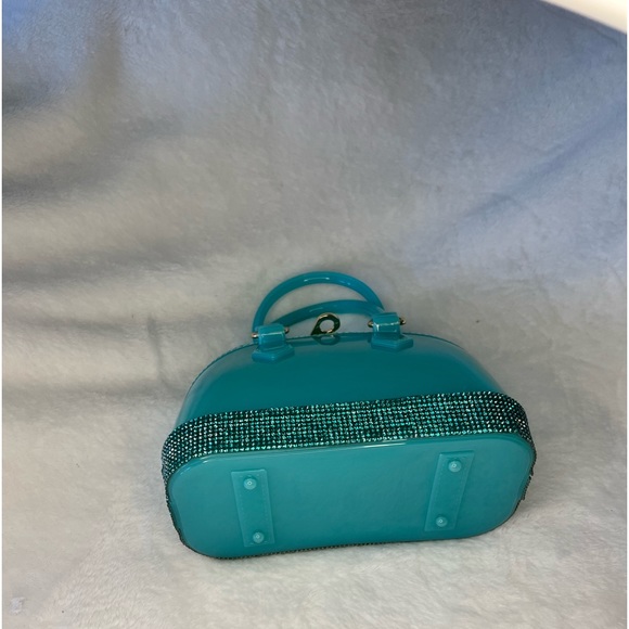 Cute jelly bag with sparkly edge! About the size of the LV Alma BB. Adorable 🥰 - Picture 6 of 9